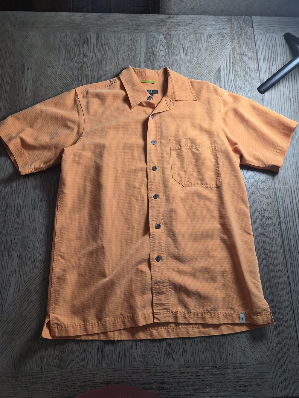 Royal Robbins Men's Short-Sleeve Button-Down Shirt - Orange